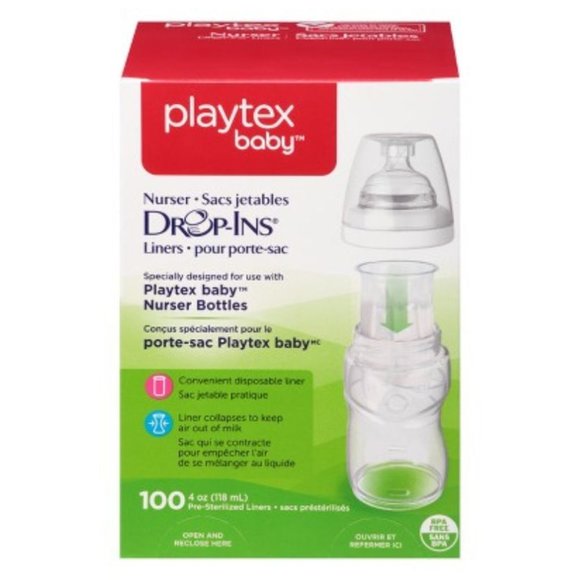 Playtex Other Playtex Baby Nurser Presterilized Disposable Bottle Liners 4oz 0 Count Poshmark